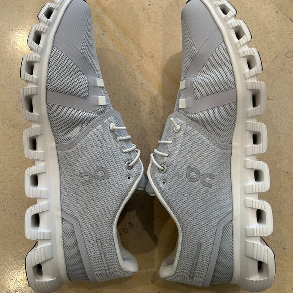 On Running Cloud 6 Glacier White Size 10 - Like New - Picture 1 of 8